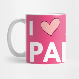 I love my papa - fathers day gift daughter Mug